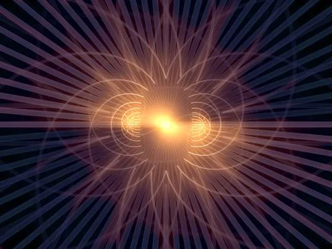 Illusions of Grid Lines 스톡 일러스트