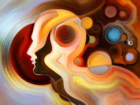 Illusions of Inner Paint イラスト素材