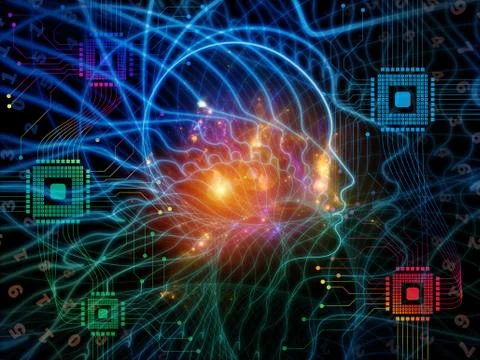 Illusions of Machine Consciousness Stock Illustration