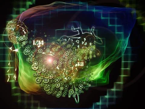 Illusions of Math Visualization 스톡 일러스트