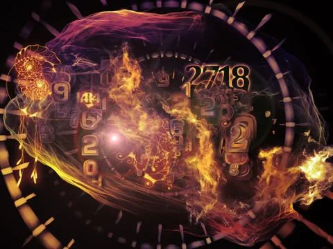 Illusions of Math Visualization 스톡 일러스트