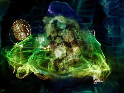Illusions of Math Visualization イラスト素材