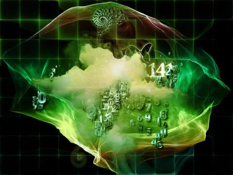 Illusions of Math Visualization イラスト素材