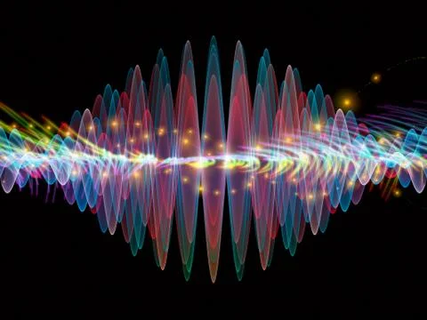 Illusions of Oscillation Stock Illustration