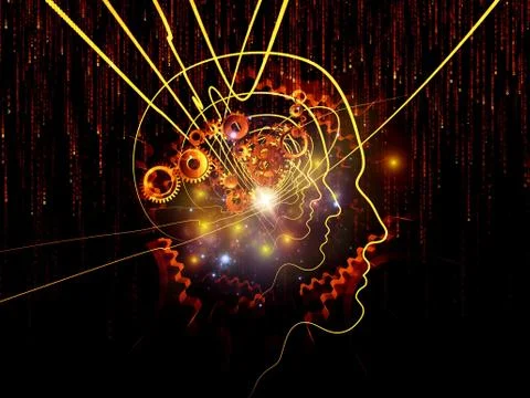 Illusions of Technology Stock Illustration