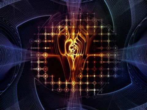 Illusions of the Virtual Space イラスト素材