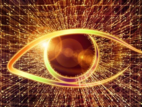 Illusions of Visual Information 스톡 일러스트