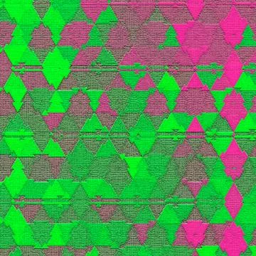 Illusive continuous colorful triangle pattern effect of camouflage Stock Illustration