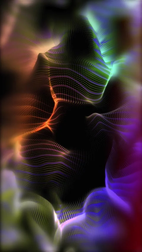 Illusory background Stock Footage 303236501