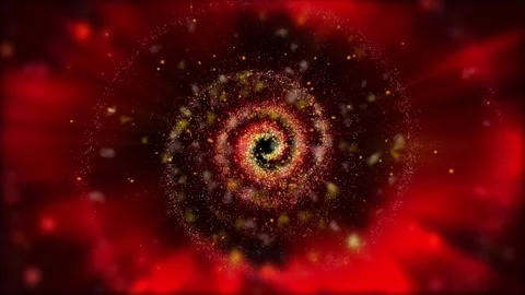 Illusory galaxy Stock Footage 303211682
