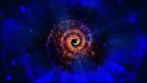 Illusory galaxy Stock Footage 303215086
