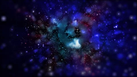 Illusory galaxy Stock Footage 303215935
