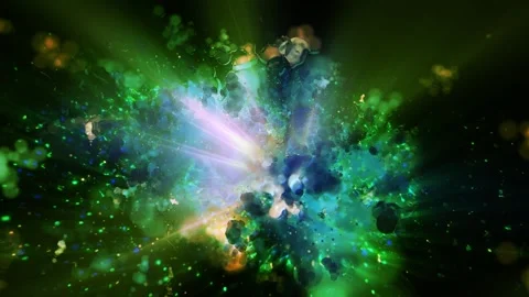 Illusory galaxy Stock Footage 303219398