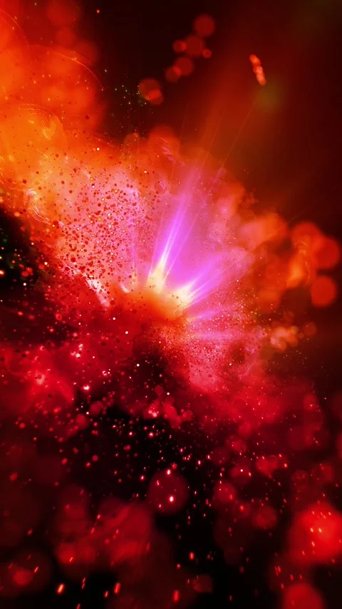 Illusory galaxy Stock Footage 303226517