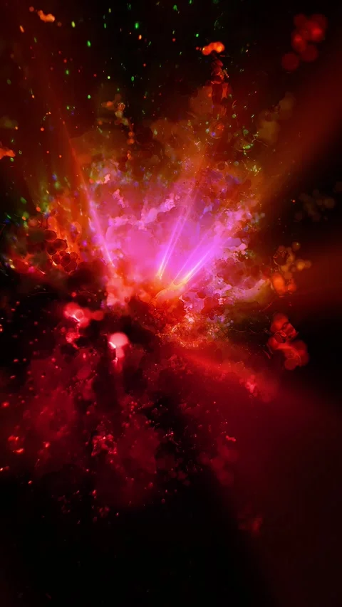 Illusory galaxy Stock Footage 303227625