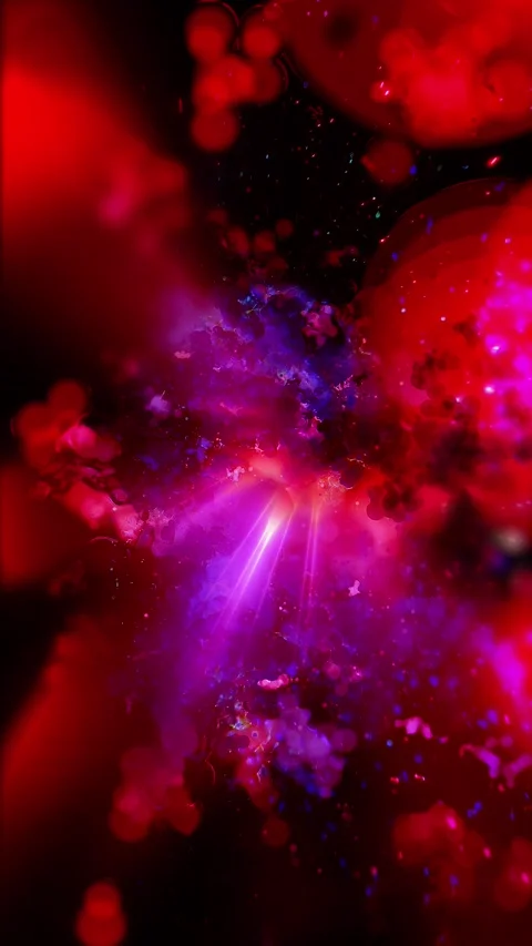 Illusory galaxy Stock Footage 303230167