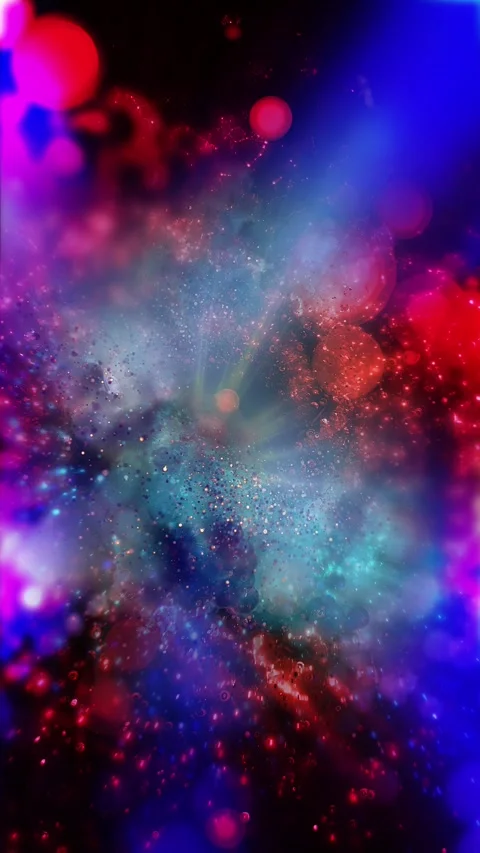 Illusory galaxy Stock Footage 303231898