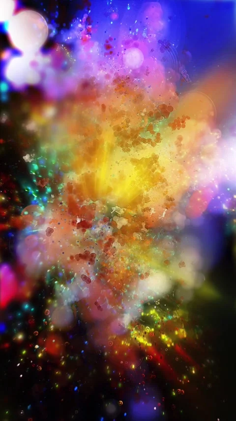 Illusory galaxy Stock Footage 303232154