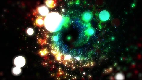 Illusory galaxy Stock Footage 303237281