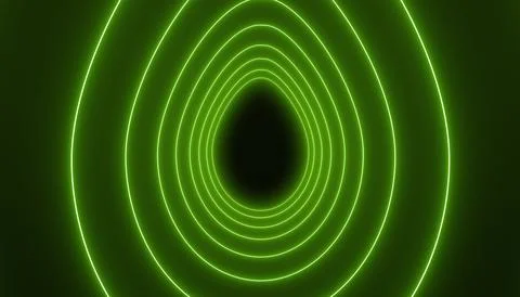 Illustation of many Easter eggs in neon green. 스톡 일러스트