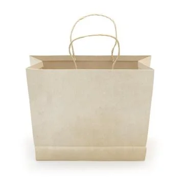 Illustrate of a paper bag Stock Illustration