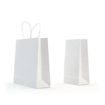 Illustrate of a paper bag Stock Illustration