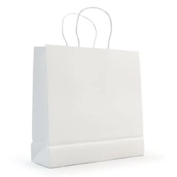 Illustrate of a paper bag Stock Illustration