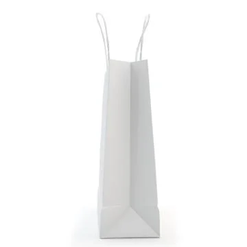 Illustrate of a paper bag Illustrazione stock