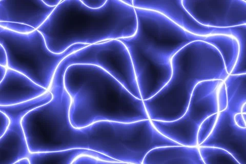 Illustrated background with simulation of human cells seen under a microscope Stock Photos