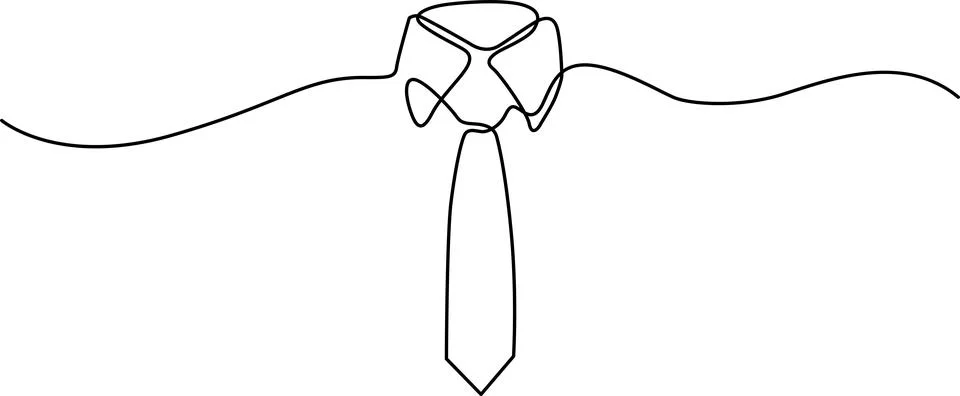 Illustrated guide to tie knot Vector Stock Illustration