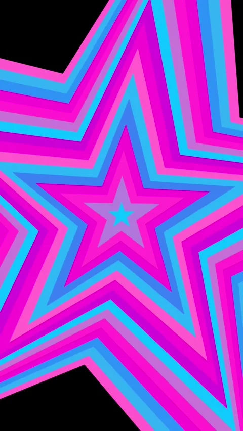 Illustrated Star Stock Videos – Royalty-Free HD & 4K Videos
