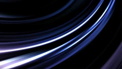 Illustrated realistic speed motion abstract wavy lighting and blue color Stock Illustration