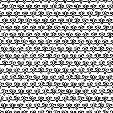 Illustrated seamless pattern Stock Illustration