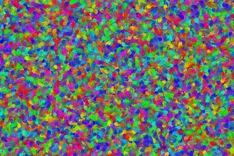 Illustrated vibrant background with a seamless pattern 스톡 일러스트