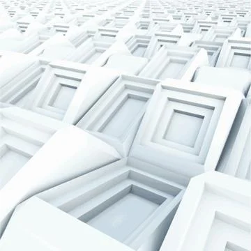 Illustration of 3D abstract background Illustrazione stock