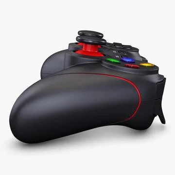 Illustration 3D Advanced Multi-Platform Video Game Controller Stock Illustration