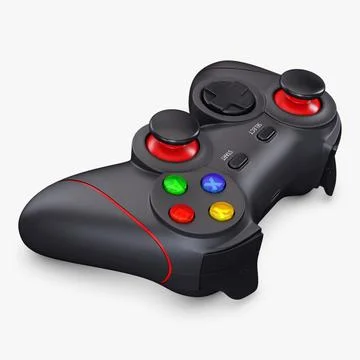 Illustration 3D Advanced Multi-Platform Video Game Controller Stock Illustration
