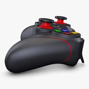 Illustration 3D Advanced Multi-Platform Video Game Controller Stock-Illustration