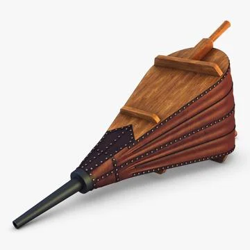 Illustration 3D Blacksmiths Bellows Stock Illustration
