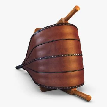 Illustration 3D Blacksmiths Bellows Stock Illustration