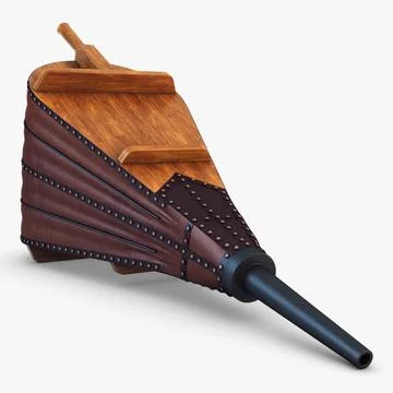 Illustration 3D Blacksmiths Bellows Stock Illustration