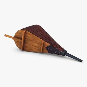 Illustration 3D Blacksmiths Bellows Stock Illustration