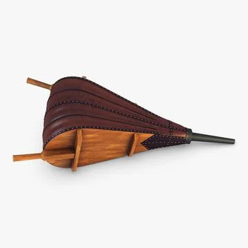 Illustration 3D Blacksmiths Bellows Stock-Illustration