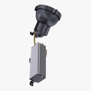 Illustration 3D Floodlight Stock Illustration