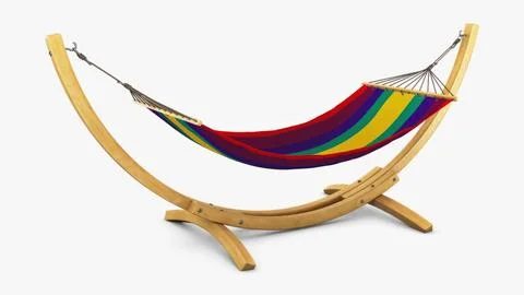 Illustration 3D Hammock Stock Illustration