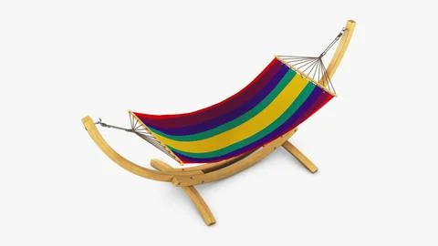 Illustration 3D Hammock Stock Illustration