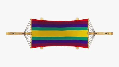 Illustration 3D Hammock Stock-Illustration