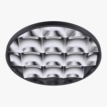 Illustration 3D Indirect Reflector for Studio and Lobby Lighting Stock Illustration