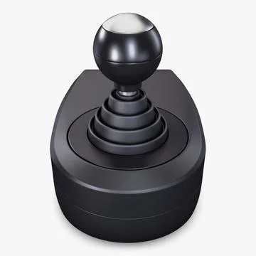 Illustration 3D Simple Game Simulator Shifter Stock Illustration