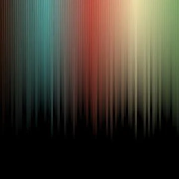Illustration of an abstract background design with bright multicolored gradient Stock Illustration